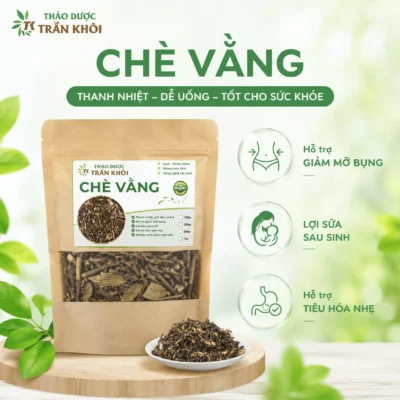 Chè vằng khô thảo dược Trần Khôi