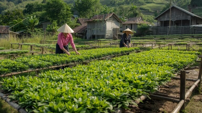 vùng trồng thảo dược