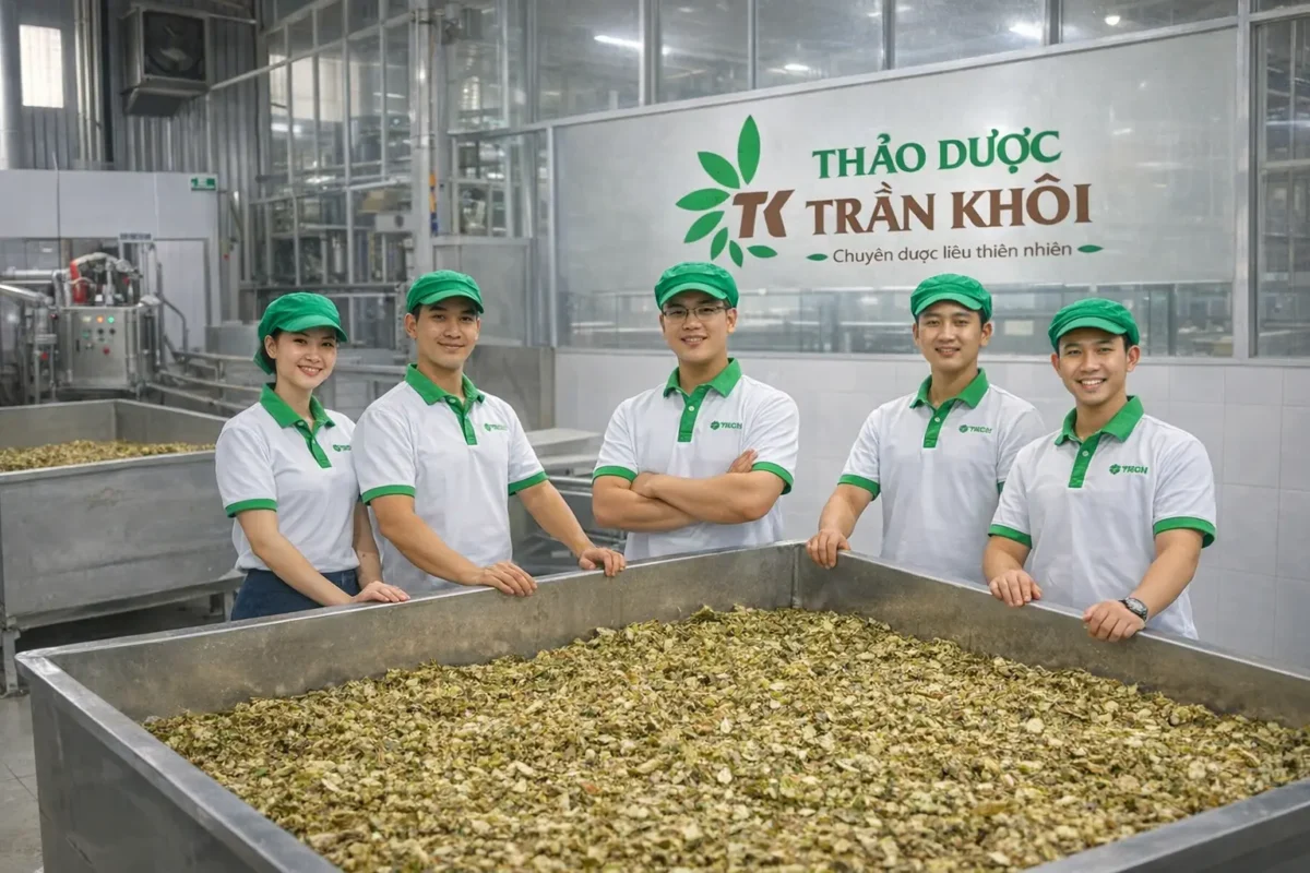 Nhà máy thảo dược Trần Khôi 01