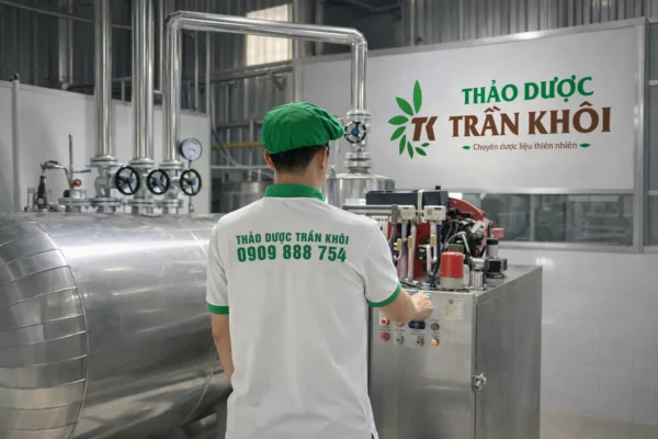Nhà máy thảo dược Trần Khôi 05