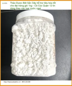 Bột Sắn Dây hỗ trợ tiêu hóa đại tràng 1kg - Địa chỉ Bán Giao nhanh TPHCM