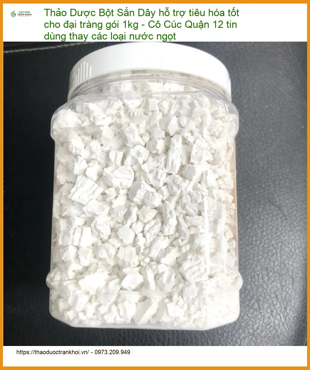 Bột Sắn Dây hỗ trợ tiêu hóa đại tràng 1kg - Địa chỉ Bán Giao nhanh TPHCM