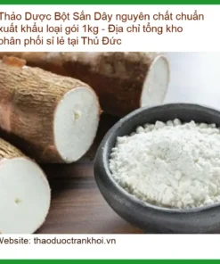 Bột Sắn Dây nguyên chất chuẩn xuất khẩu loại gói 1kg - Địa chỉ Bán nhanh