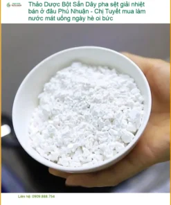 Bột Sắn Dây pha sệt giải nhiệt tại Phú Nhuận - Đơn vị Cung cấp Có sẵn