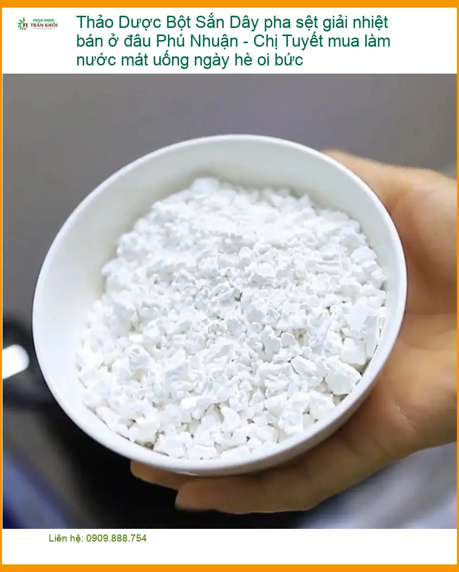 Bột Sắn Dây pha sệt giải nhiệt tại Phú Nhuận - Đơn vị Cung cấp Có sẵn