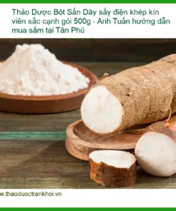 Bột Sắn Dây sấy điện khép kín viên sắc cạnh gói 500g - Bán giao nhanh TPHCM