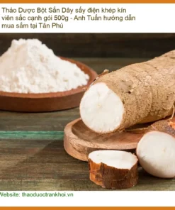 Bột Sắn Dây sấy điện khép kín viên sắc cạnh gói 500g - Anh Tuấn hướng dẫn viên mua sắm tại Tân Phú - Địa chỉ bán sỉ lẻ TPHCM
