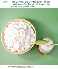 Bột Sắn Dây ta nguyên chất gói 1kg - Địa chỉ Bán Sỉ lẻ Giao nhanh TPHCM