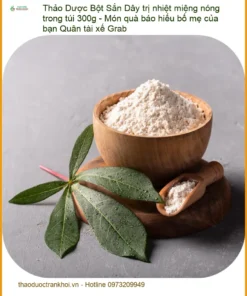 Bột Sắn Dây trị nhiệt miệng nóng 300g - Địa chỉ bán giao nhanh TPHCM