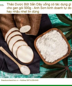 Bột Sắn Dây uống có tác dụng gì cho gan gói 500g - Đơn vị Sài Gòn Giao