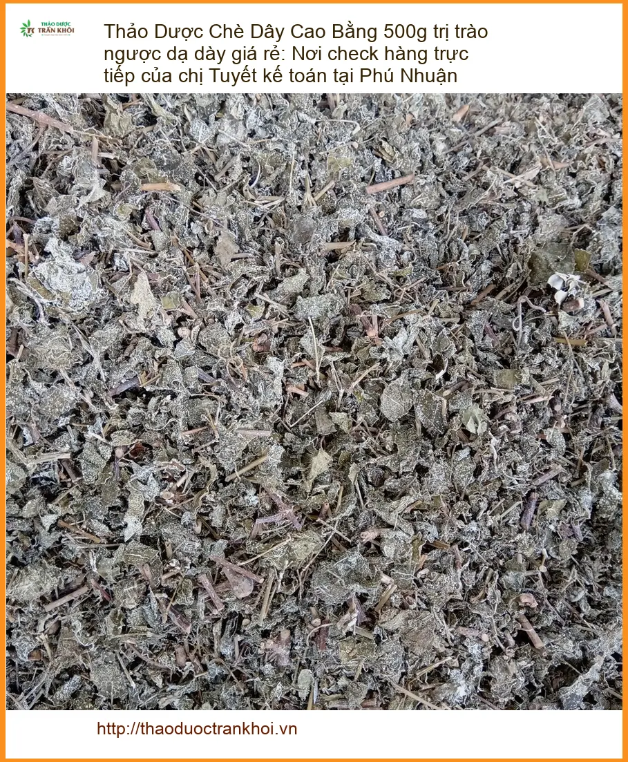 Chè Dây Cao Bằng 500g trị trào ngược dạ dày - Địa chỉ Bán Giao nhanh TPHCM