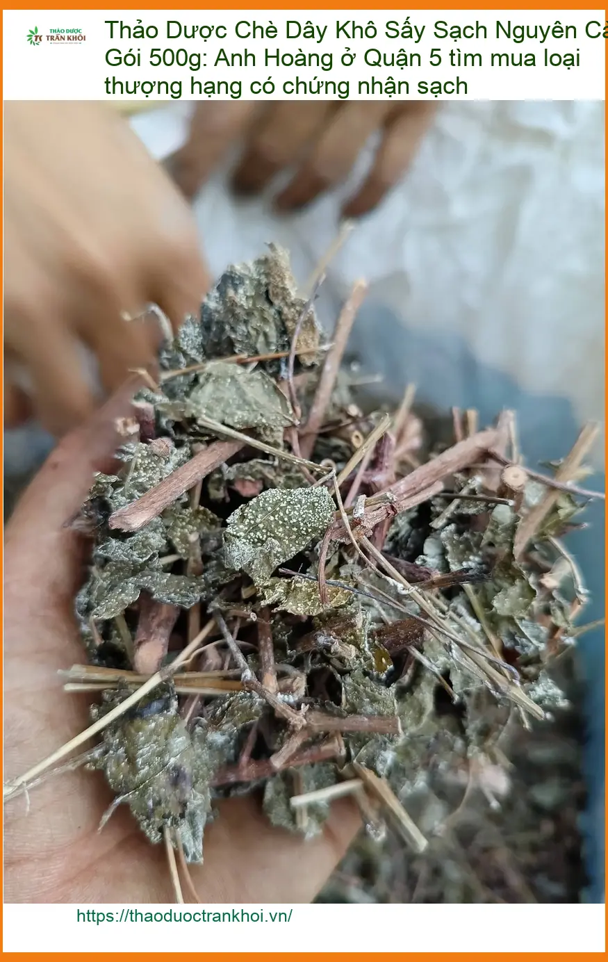 Chè Dây Khô Sấy Sạch Nguyên Cành Gói 500g - Địa chỉ bán có sẵn TPHCM