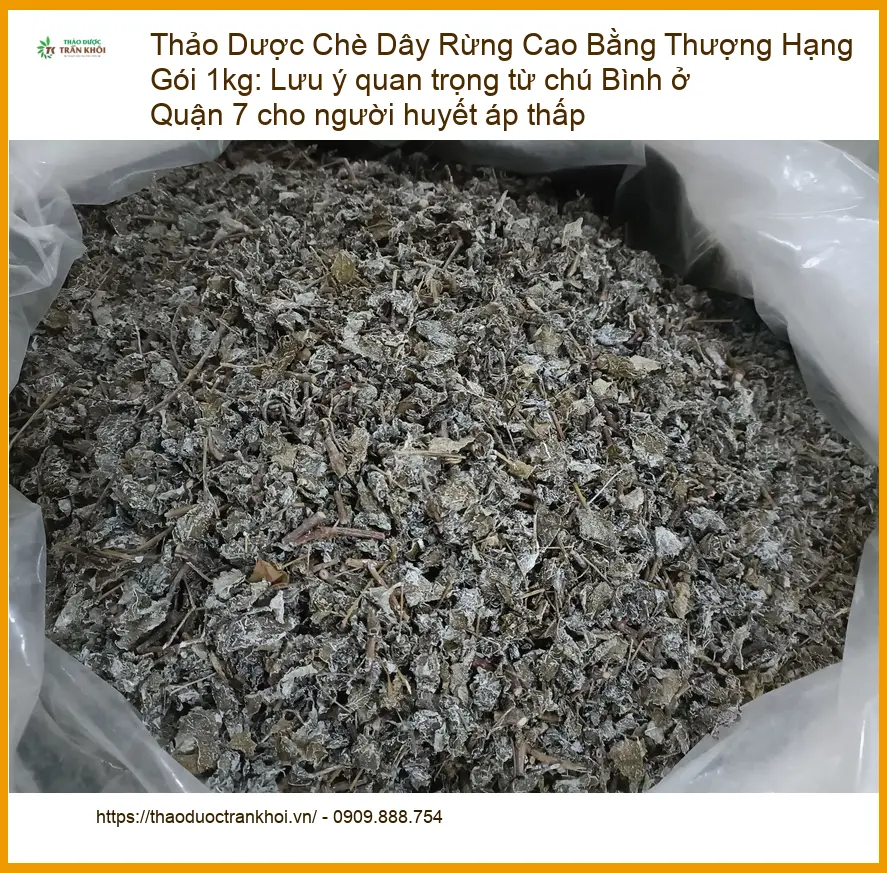 Chè Dây Rừng Cao Bằng Thượng Hạng Gói 1kg - Bán tại TPHCM, Giao Nhanh