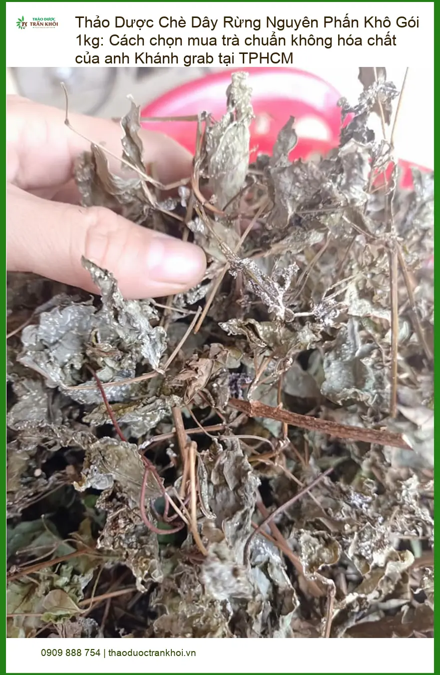 Chè Dây Rừng Nguyên Phấn Khô Gói 1kg Chuẩn - Đơn vị Cung cấp Có sẵn TPHCM