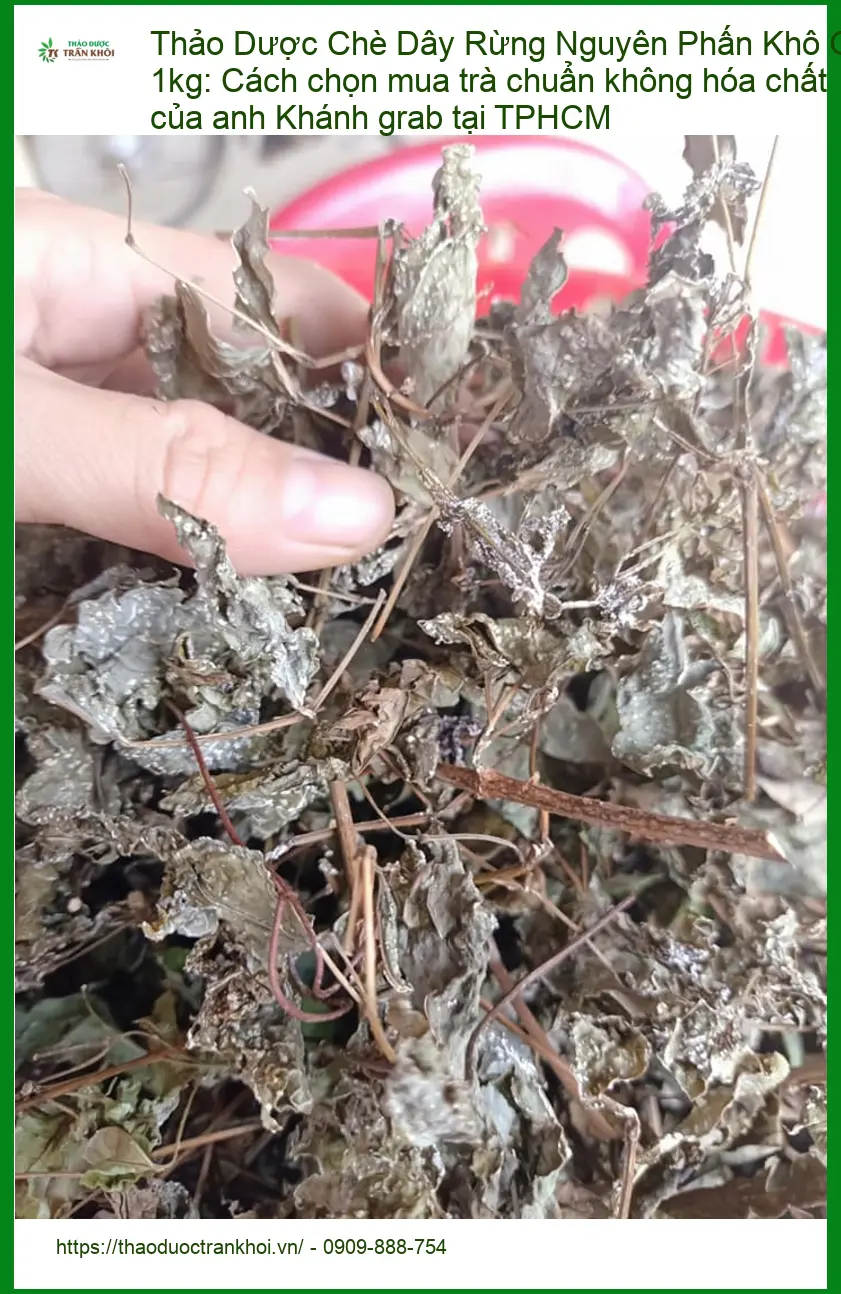 Chè Dây Rừng Nguyên Phấn Khô Gói 1kg - Địa chỉ bán giao nhanh uy tín tại TPHCM