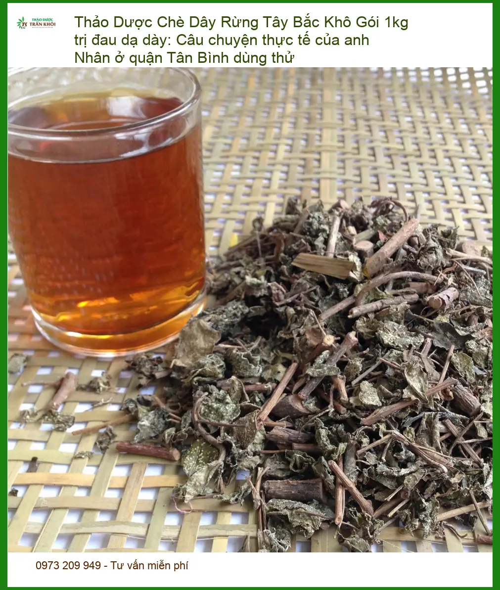Chè Dây Rừng Tây Bắc 1kg trị đau dạ dày - Địa chỉ bán giao nhanh TPHCM