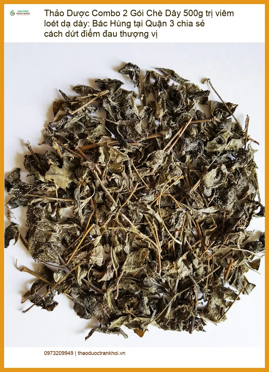 Combo 2 Gói Chè Dây 500g trị viêm loét dạ dày - Giao nhanh TPHCM