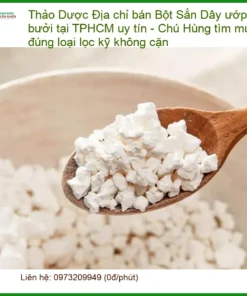 Bột Sắn Dây ướp hoa bưởi Chú Hùng tại TPHCM - Địa chỉ Cung cấp Sỉ lẻ Giao nhanh