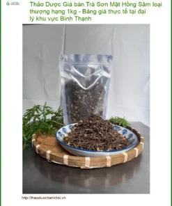 Trà Sơn Mật Hồng Sâm loại thượng hạng 1kg - Địa chỉ bán có sẵn tại TPHCM