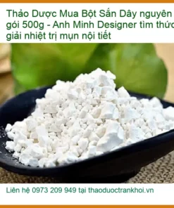 Bột Sắn Dây nguyên chất 100% gói 500g - Địa chỉ Bán Giao nhanh TPHCM