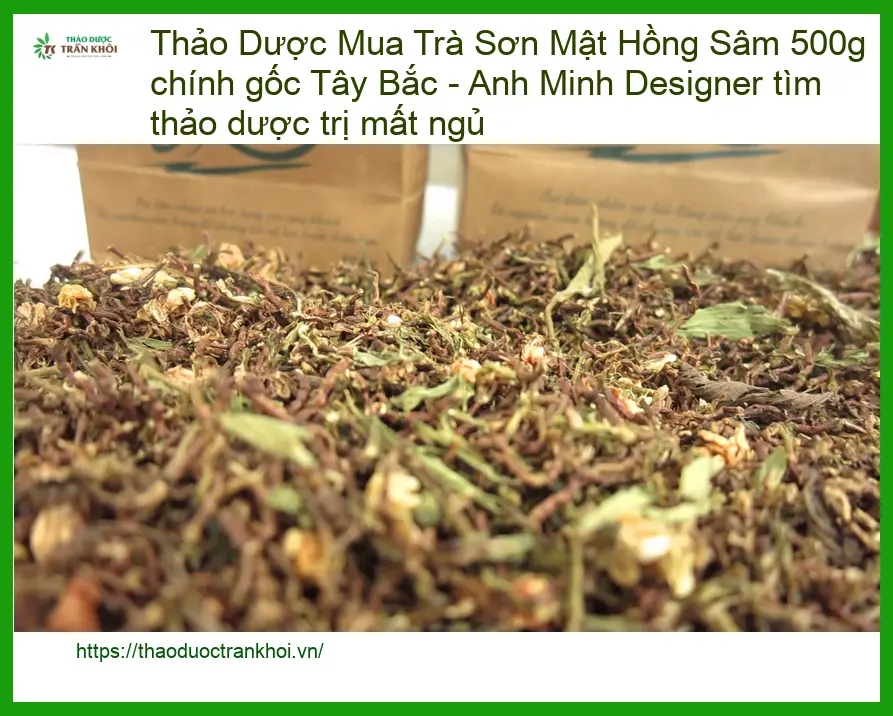 Trà Sơn Mật Hồng Sâm 500g Tây Bắc - Địa chỉ Bán Giao nhanh TPHCM