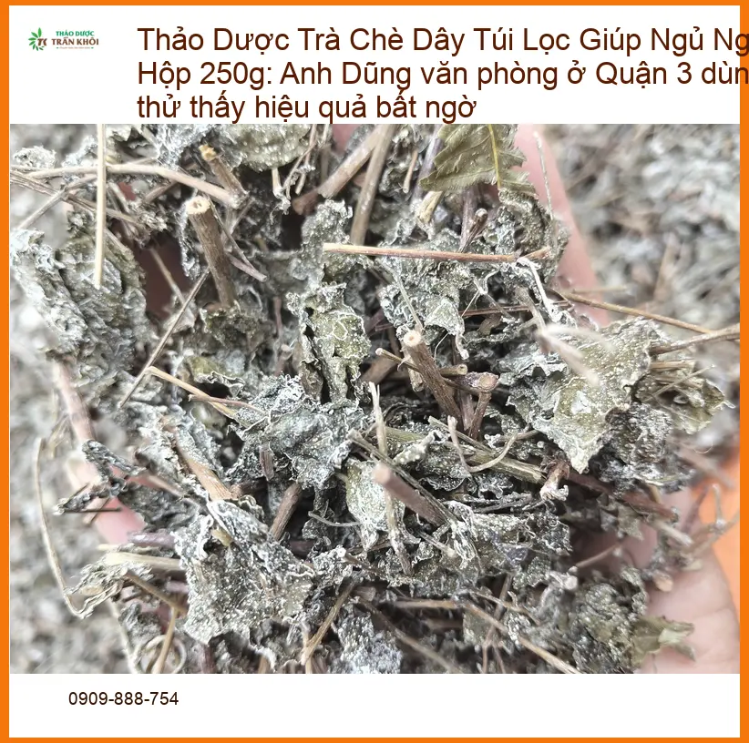 Trà Chè Dây Túi Lọc Giúp Ngủ Ngon Hộp 250g - Cung cấp giao nhanh TPHCM