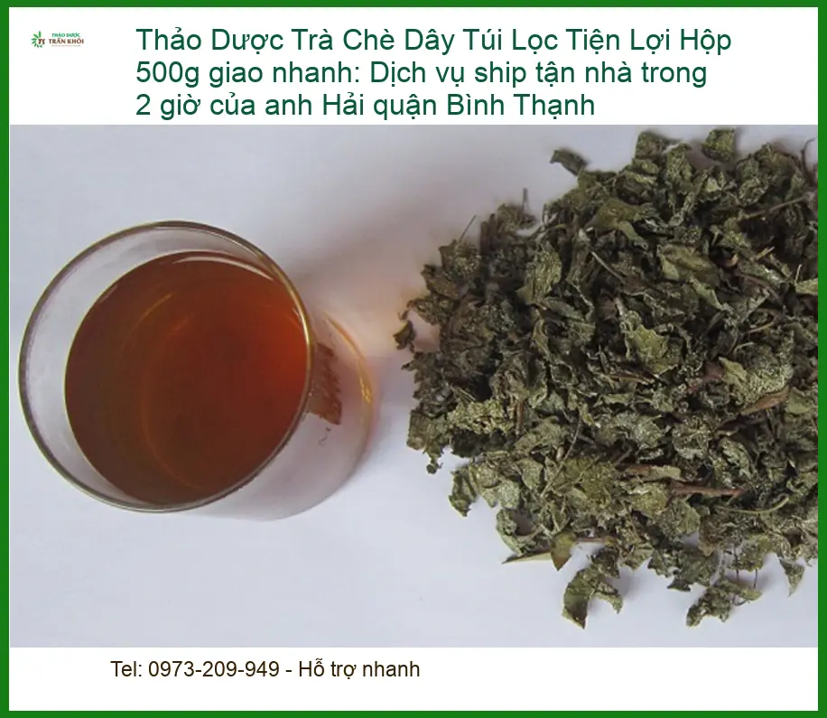 Trà Chè Dây Túi Lọc Tiện Lợi Hộp 500g - Anh Hải Bình Thạnh Bán Giao Nhanh
