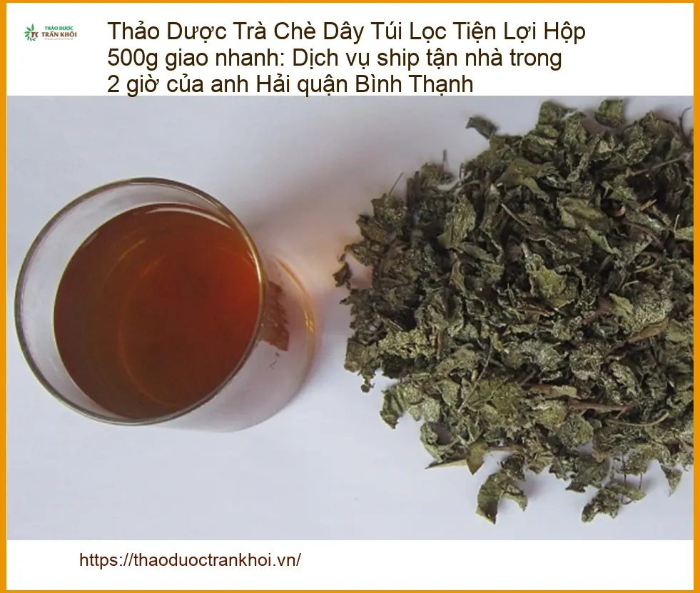 Trà Chè Dây Túi Lọc Tiện Lợi Hộp 500g - Đơn vị cung cấp giao nhanh TPHCM