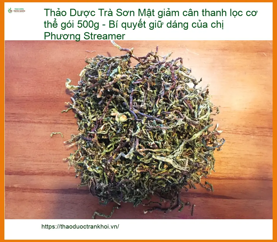 Trà Sơn Mật giảm cân thanh lọc cơ thể gói 500g - Địa chỉ Bán Có sẵn TPHCM