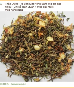 Trà Sơn Mật Hồng Sâm 1kg - Chị Thảo kế toán Quận 1 - Địa chỉ Bán Giao nhanh