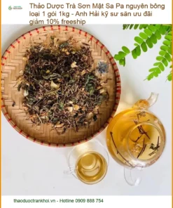 Trà Sơn Mật Sa Pa nguyên bông loại 1 gói 1kg - Địa chỉ bán giao nhanh TPHCM