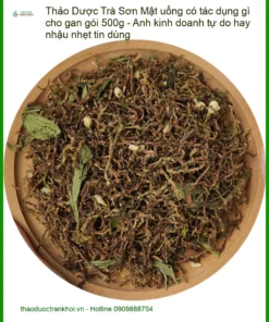 Trà Sơn Mật uống có tác dụng gì cho gan gói 500g - Đơn vị Bán Có sẵn TPHCM