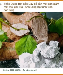 Bột Sắn Dây bổ sần mát gan giảm mệt mỏi gói 1kg - Cung cấp Sỉ lẻ TPHCM