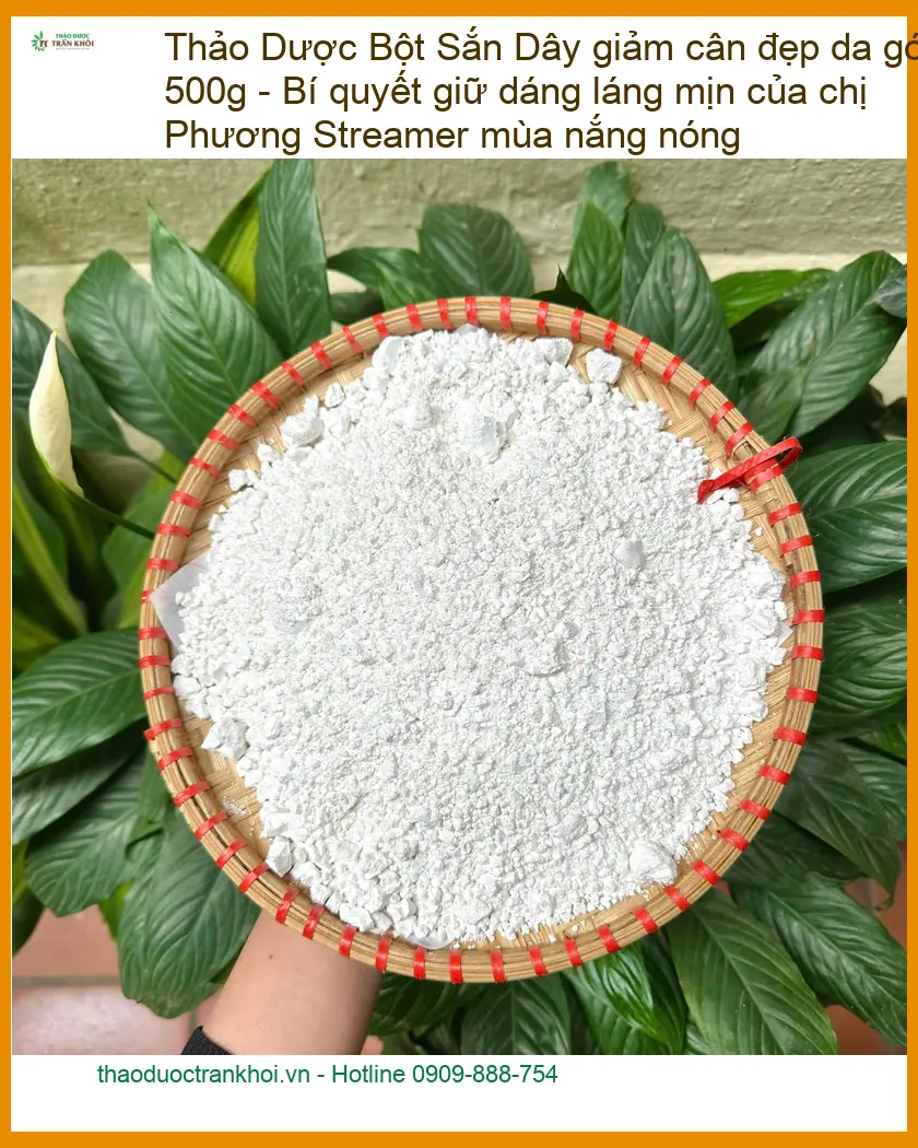 Bột Sắn Dây giảm cân đẹp da gói 500g - Địa chỉ Bán Giao nhanh TPHCM