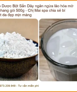 Bột Sắn Dây ngăn ngừa lão hóa mờ tàn nhang gói 500g - Địa chỉ bán giao nhanh