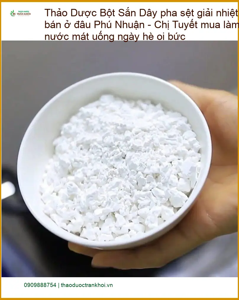 Bột Sắn Dây pha sệt giải nhiệt bán ở đâu Phú Nhuận - Địa chỉ Bán Giao nhanh