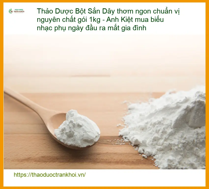 Bột Sắn Dây thơm ngon chuẩn vị nguyên chất 1kg - Cung cấp sỉ lẻ TPHCM