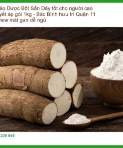 Bột Sắn Dây tốt cho người cao huyết áp gói 1kg - Địa chỉ Bán Giao nhanh