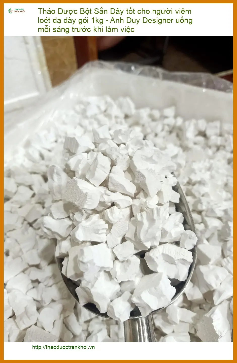Bột Sắn Dây trị viêm loét dạ dày 1kg - Địa chỉ bán giao nhanh TPHCM