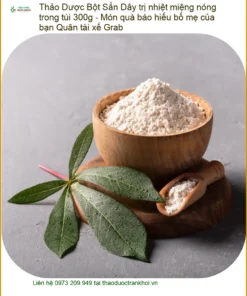 Bột Sắn Dây trị nhiệt miệng nóng 300g - Địa chỉ Bán Giao nhanh TPHCM