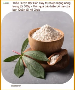Bột Sắn Dây trị nhiệt miệng nóng trong túi 300g - Địa chỉ Bán Giao nhanh