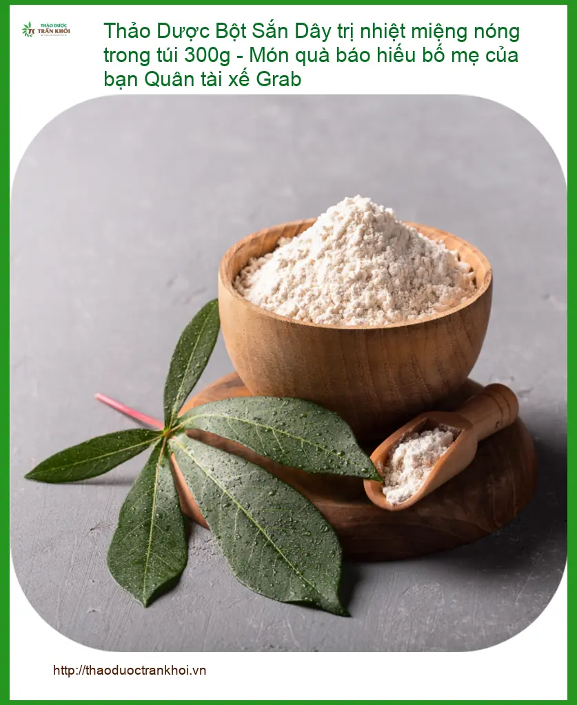 Bột Sắn Dây 300g trị nhiệt miệng nóng - Địa chỉ bán giao nhanh TPHCM