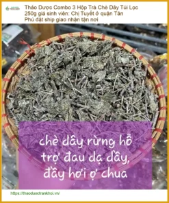 Combo 3 Hộp Trà Chè Dây Túi Lọc 250g - TPHCM: Bán sỉ lẻ giao nhanh