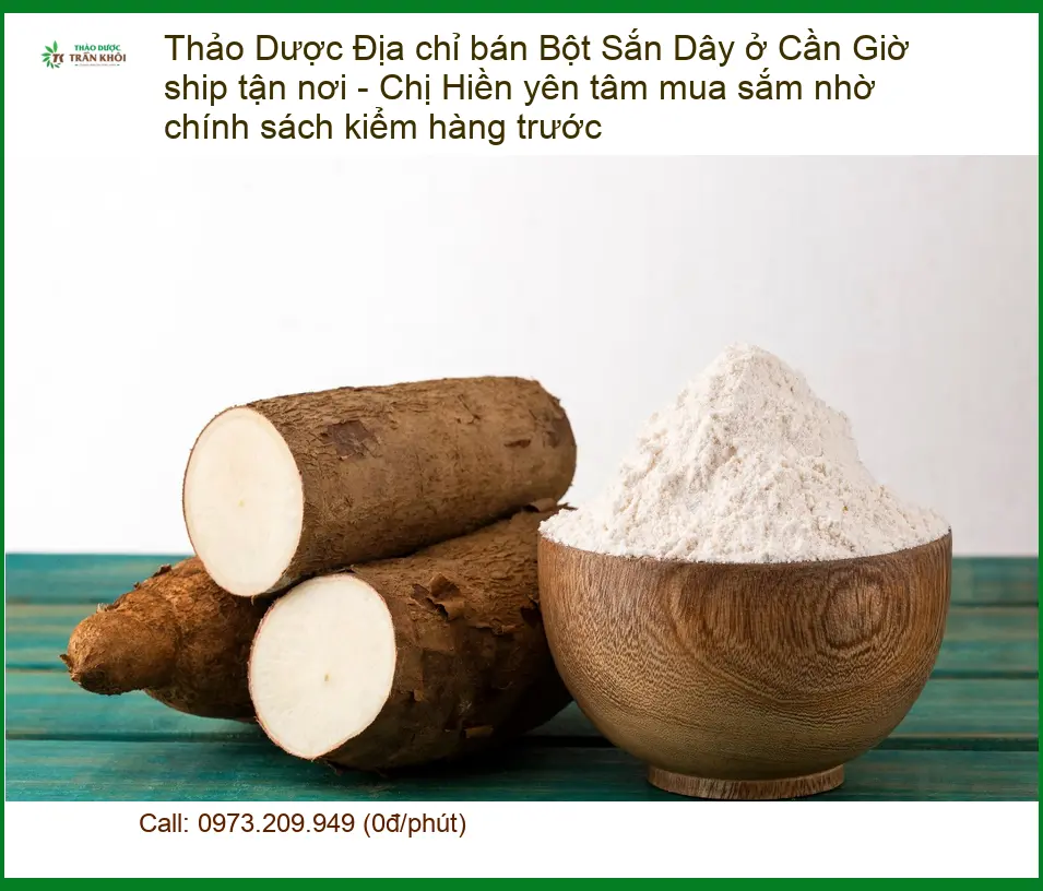 Đơn vị cung cấp Bột Sắn Dây nguyên chất tại Cần Giờ - Giao hàng tận nơi