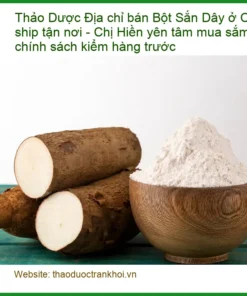 Bột Sắn Dây Nguyên Chất ở Cần Giờ ship tận nơi - Đơn vị Cung cấp Có sẵn TPHCM