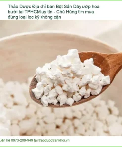 Bột Sắn Dây ướp hoa bưởi tại TPHCM uy tín, lọc kỹ không cặn - Giao nhanh