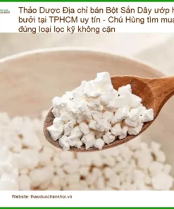 Bột Sắn Dây ướp hoa bưởi tại TPHCM uy tín - Đơn vị Cung cấp Có sẵn