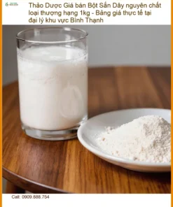Bột Sắn Dây nguyên chất loại thượng hạng 1kg - Địa chỉ Bán Giao nhanh
