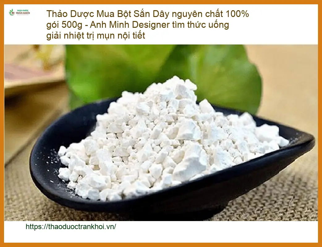 Mua Bột Sắn Dây nguyên chất 100% gói 500g - Địa chỉ bán giao nhanh TPHCM