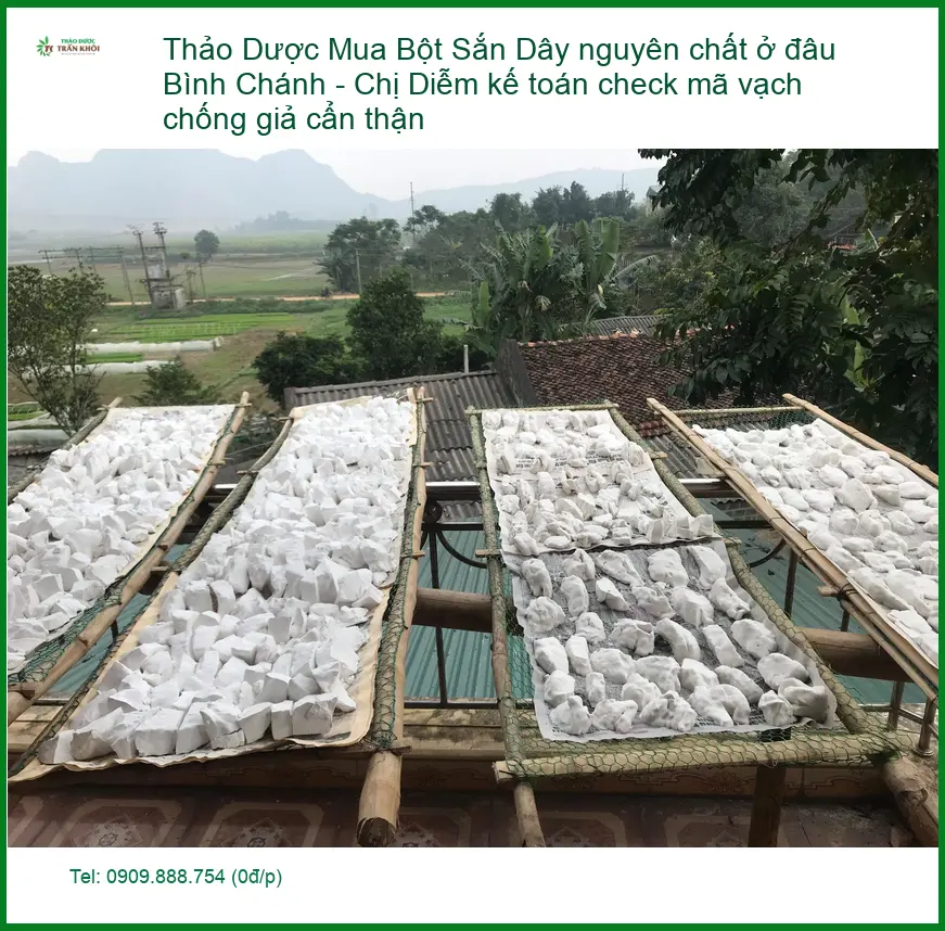 Mua Bột Sắn Dây nguyên chất ở đâu Bình Chánh - Địa chỉ bán giao nhanh